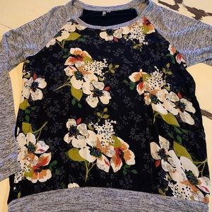 Ladies long sleeve top